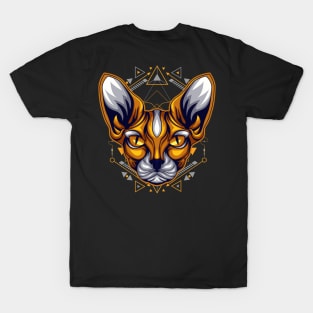 cat sphinx graphic T-Shirt